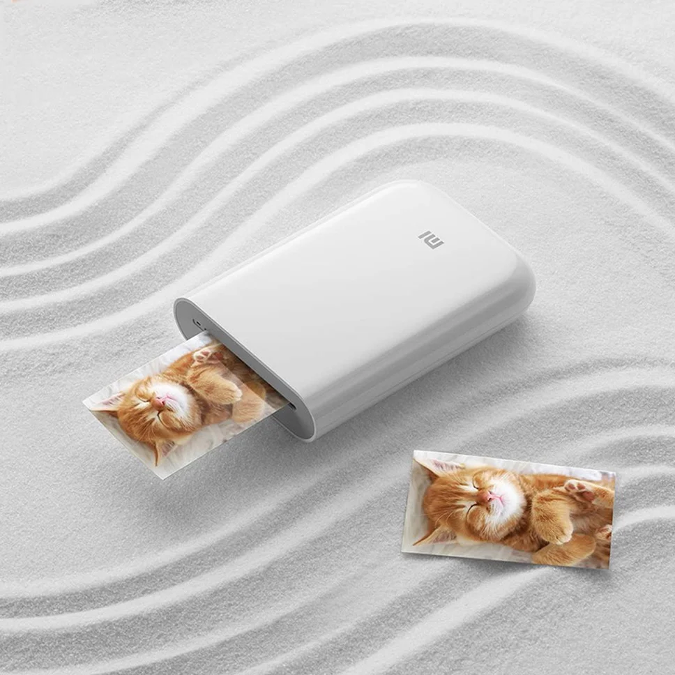 
Xiaomi Mi Pocket Printer 300dpi Portable Photo Mini DIY Share Wireless AR Video Printing 500mAh Pocket Printer 