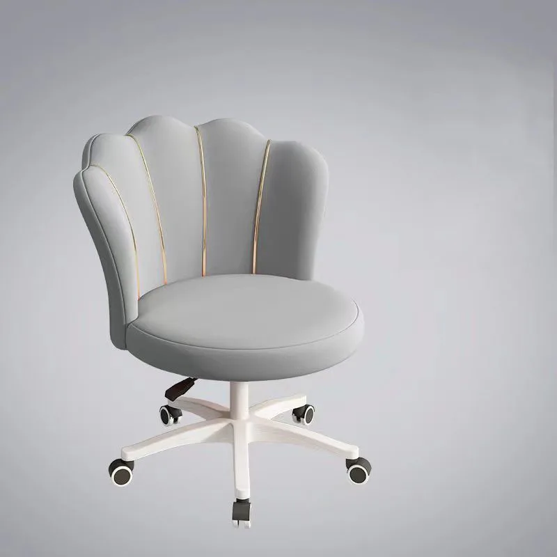 Home simple comfortable computer chair girls dormitory learning swivel chair bedroom back makeup chair