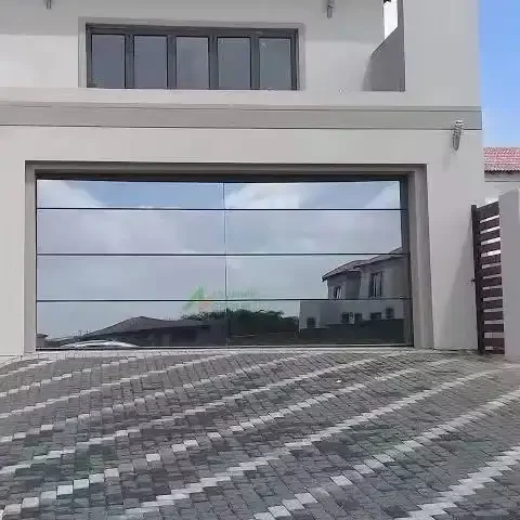 Top Selling Residential Modern Flush Sandwich Panel Automatic Sectional Overhead Steel Garage Door For Homes