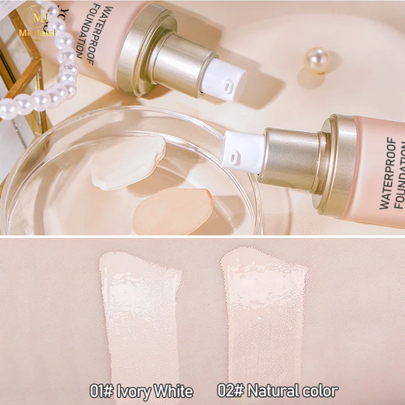 Premium Synthetic Face Makeup Sunscreen SPF Foundation 24h Longlasting High Quality Waterproof Original Foundation Base Cream