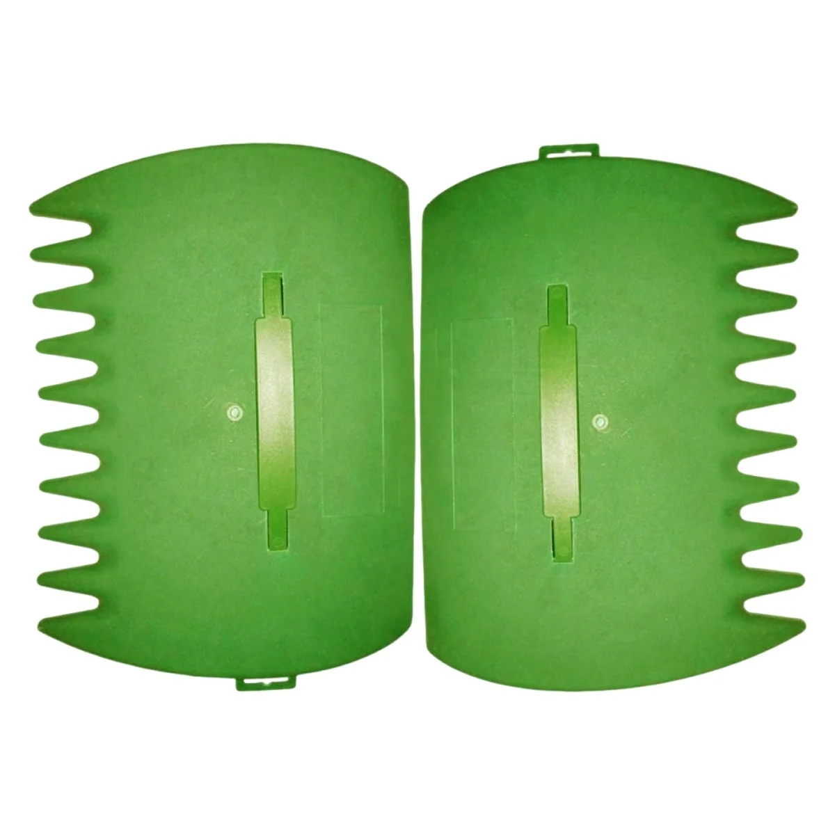 Garden Plastic Green Leaf Grabber Hand Rakes Handheld Grass Leaves Manual Leaf Collector
