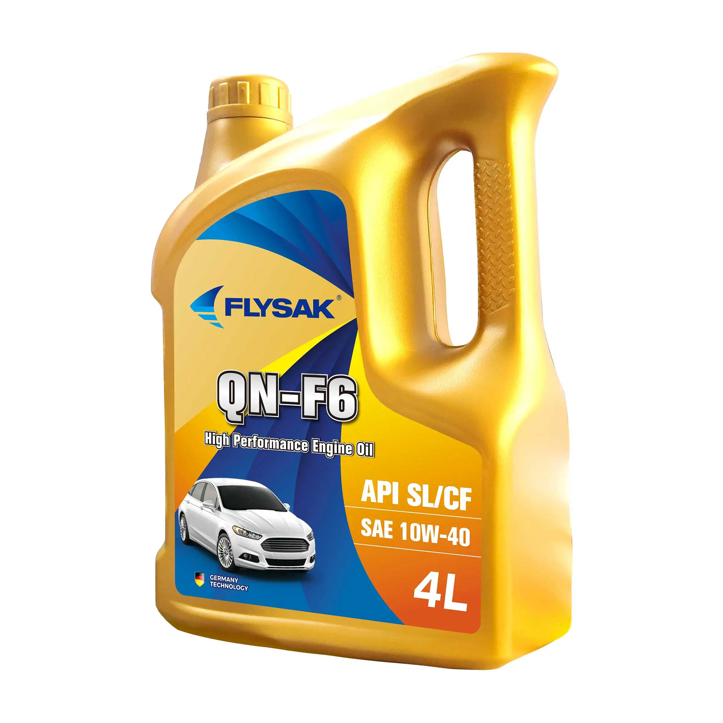 4L Semi-Synthetic Lubricant QN-F6 High Performance Engine Oil API SL/CF SAE 10W-40