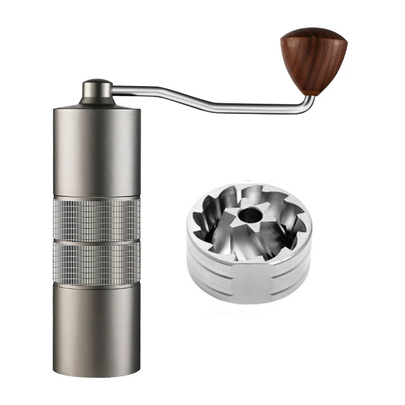 High Quality Burr Mini and Portable Manual Coffee Hand Grinder with Stainless Steel Body
