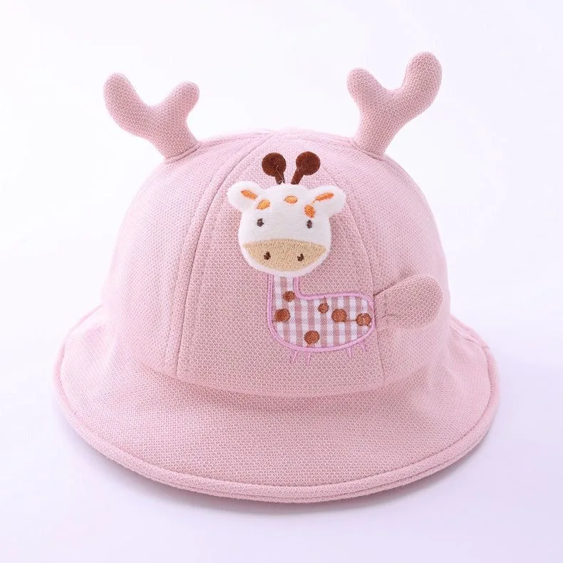 Fashion Wholesale bucket hat baby boy Cute Toddler Cap funny crazy winter hats  for kids