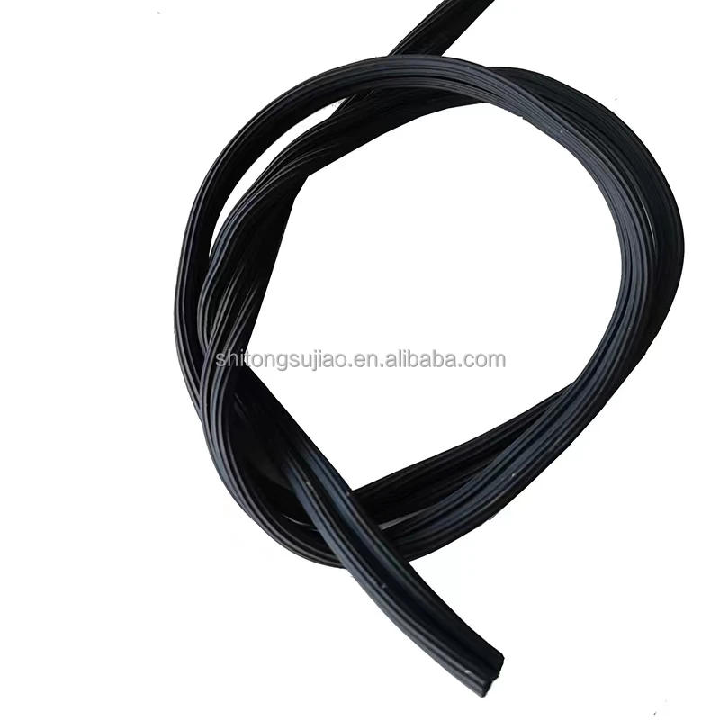 Self-adhesive D B P Z Shape Car Door Seal Strip Rubber Noise Insulation Weatherstrip Soundproof Foam Sponge Seal Strip