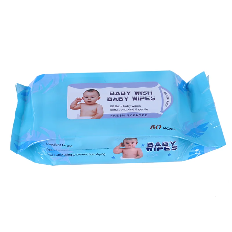 Освежающие детские влажные салфетки для рук и лица