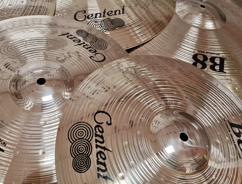 High-end practice cymbals b8 Drums cymbals set Cymbal pack 5pcs for drum kit