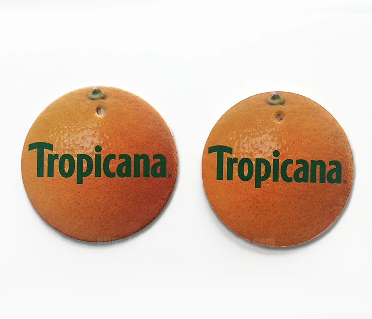 Full color paper air freshener Lavender Scents car freshener