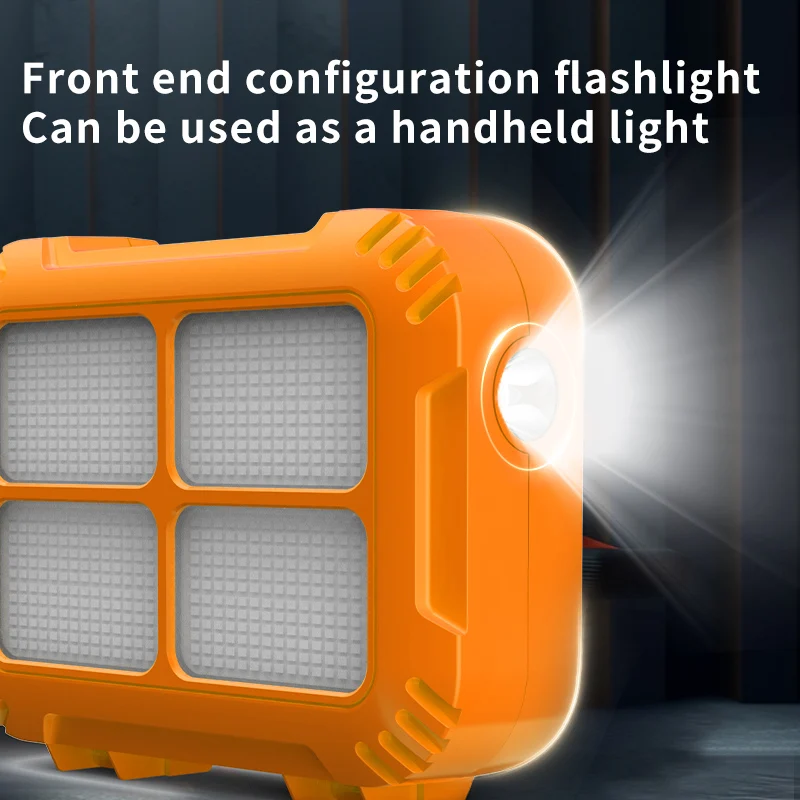 Multifunctional Solar Floodlight Repair Kit with Working Light for Outdoor Work