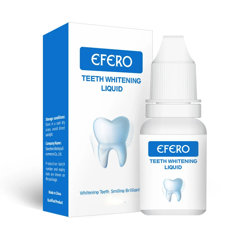 EFERO Teeth Whitening Essence Powder Clean Oral Hygiene Whiten Teeth Remove Plaque Stains Fresh Breath Oral Hygiene Dental Tools