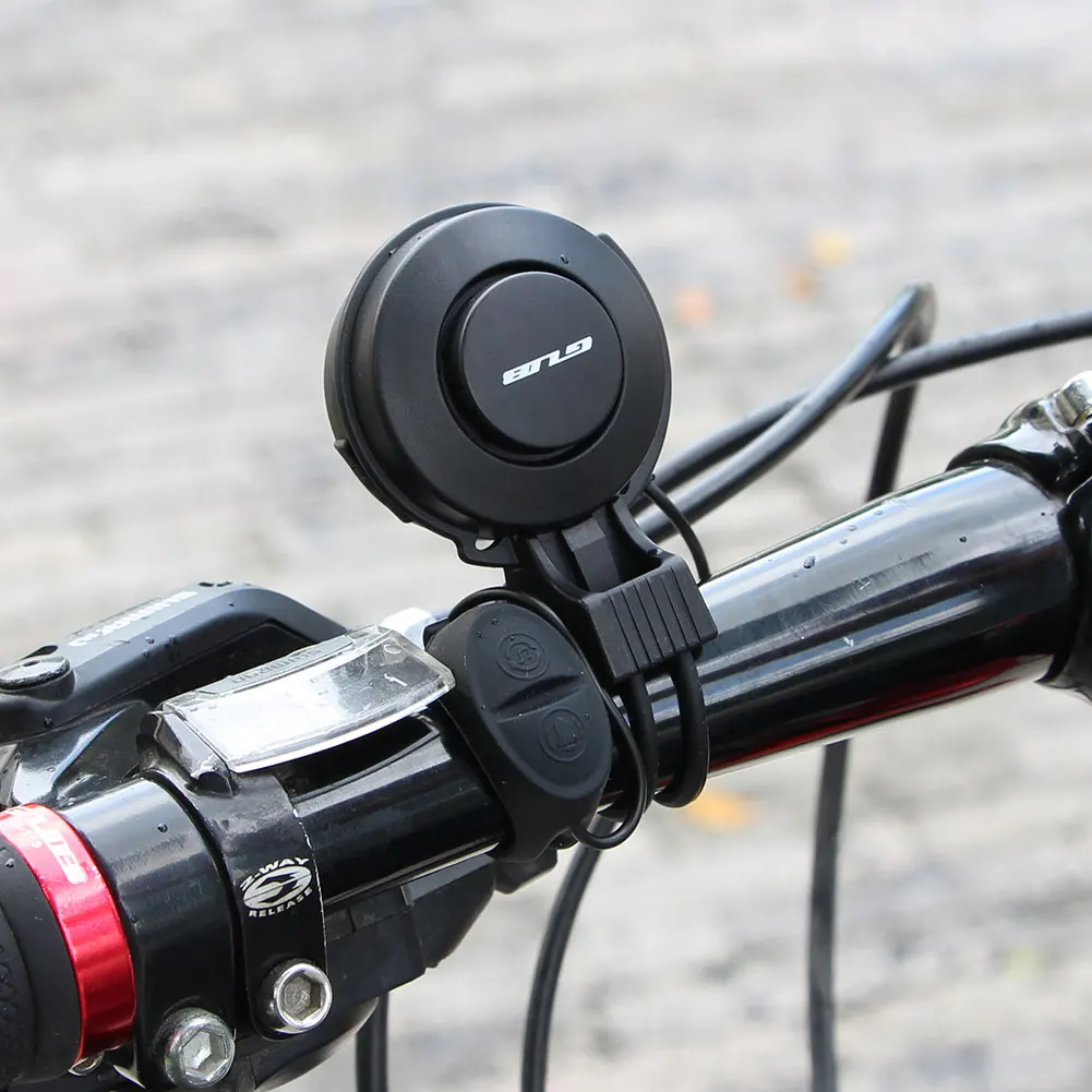 GUB Q-210S Bicycle Electric Horn ABS+PC USB Rechargeable Mountain Road Bike Handlebar Ring Cycling Bells