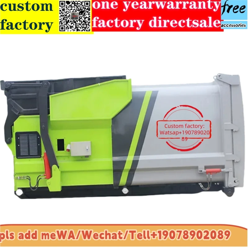 20ton Customized Mobile garbage bin compression garbage station for industrial and household waste collection and treatment