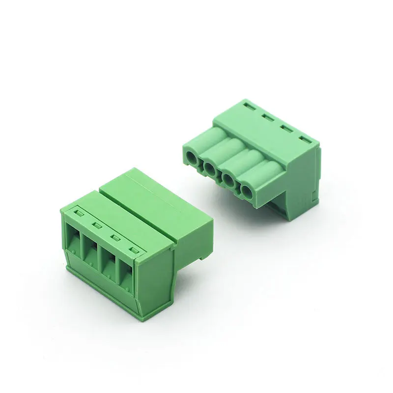 2 шпильки 10 штифтов клеммный блок разъемов 5 08 мм шаг pcb клеммные колодки