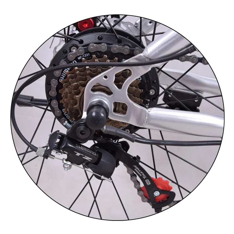 26 дюймов MTB Электрический велосипед 36V литиевая батарея 250W задний мотор модные фара для
