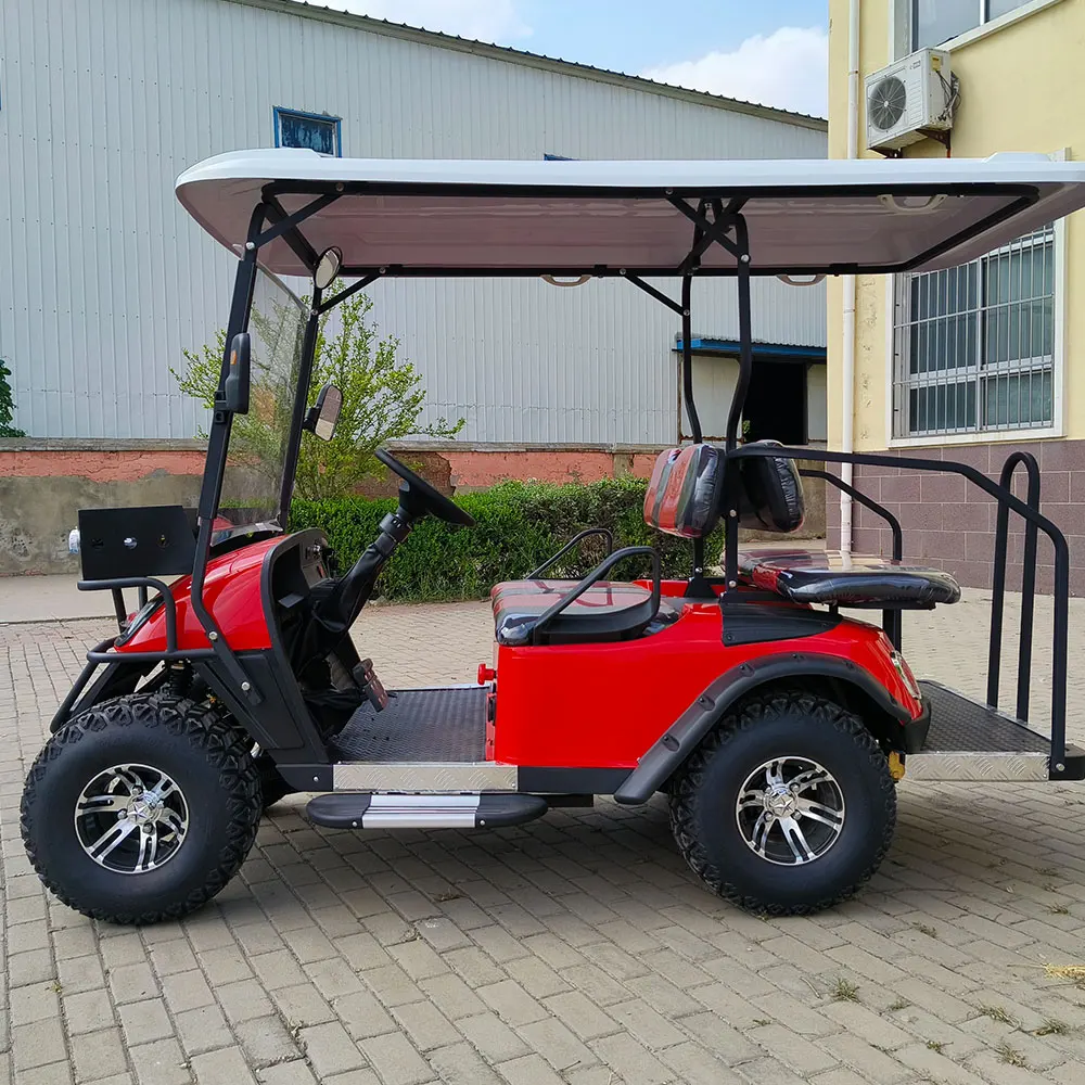 Custom Golf Cart 60V 72V Lithium Golf Cart Battery Fast Electric Golf Cart 4 Seater With CE Certification