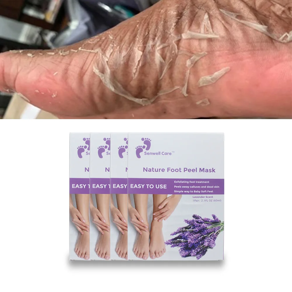 Lavender Foot Mask Smooth Feet Care Masking Moisturizing Sheet Korean Foot Peel Peal Mask Sock