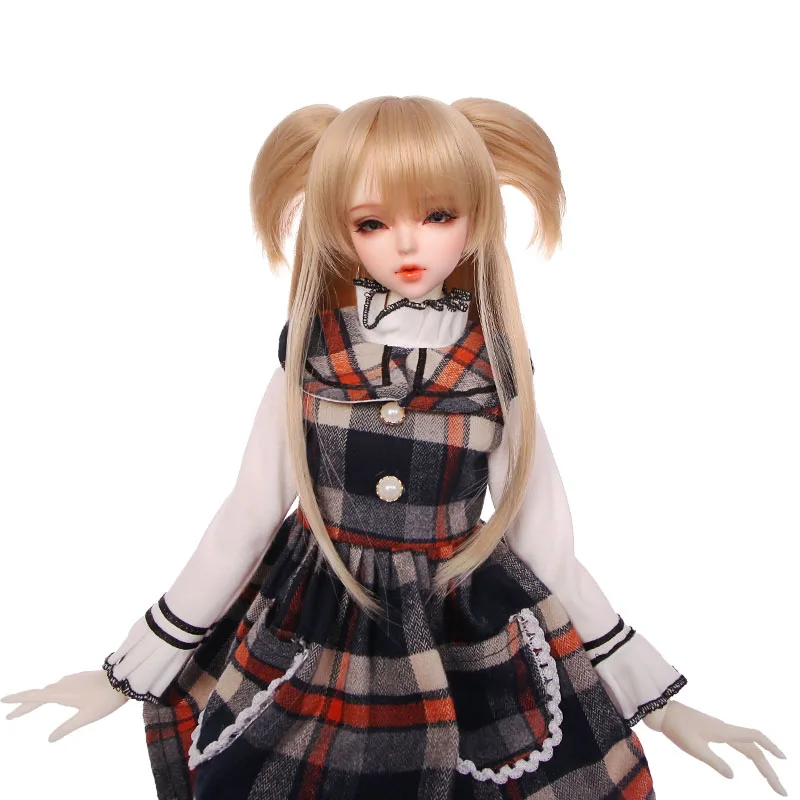 Wholesales BJD Dolls high temperature heat resistant doll hair fpr 22cm doll