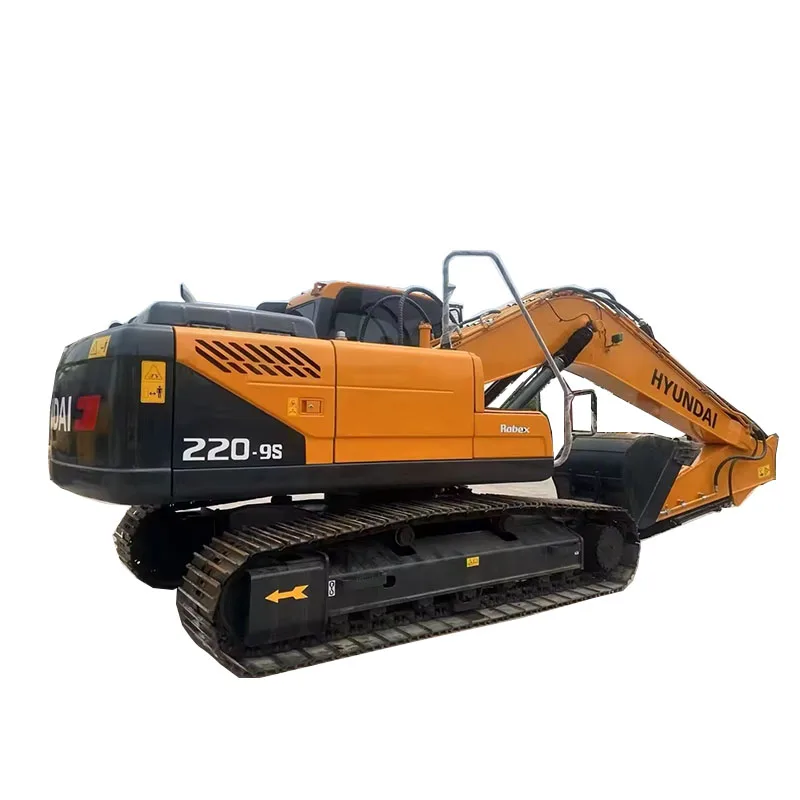 Высококачественный экскаватор Robex 220 20 тонн б/у hyundai, для продажи, Строительная техника, подержанный экскаватор Hyundai 220LC-9S