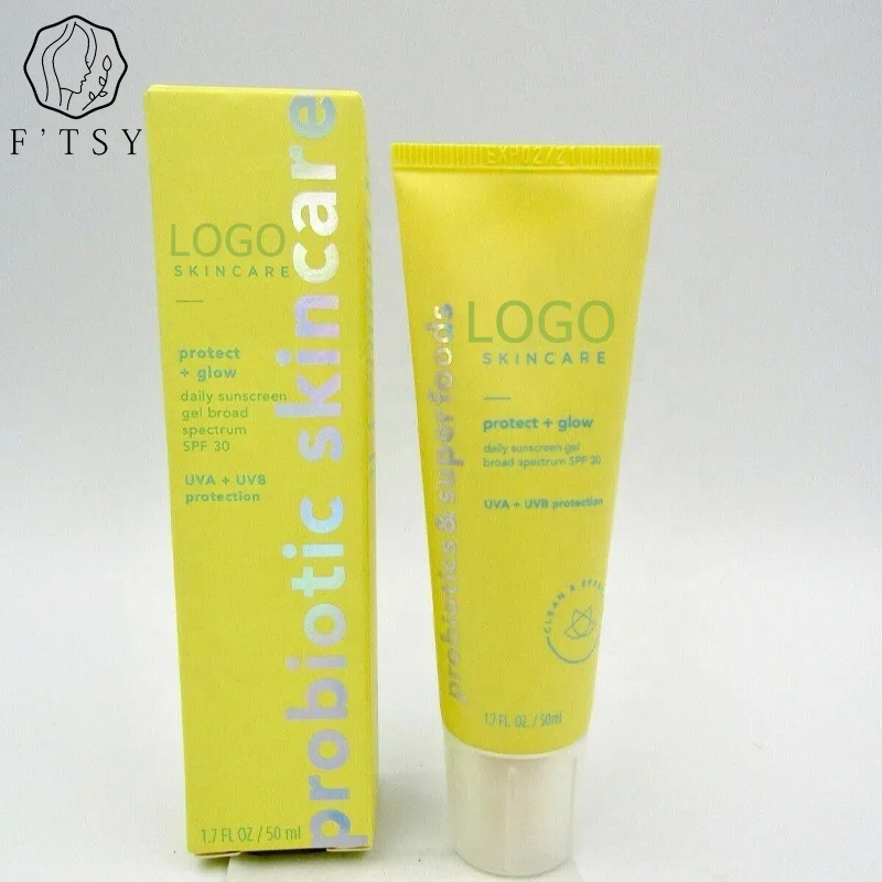 Поо оптом минеральная водостойкая поглощающая спектра SPF40 пляжная защита Невидимый защитный солнцезащитный гель