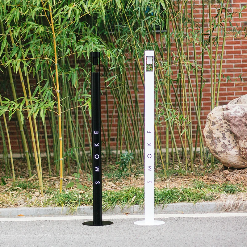 Modern Stainless Steel Ashtray Smoking Waste Hot Sale Outdoor Popular High Best quality Custom Logo cheap Price Standing Ashtray