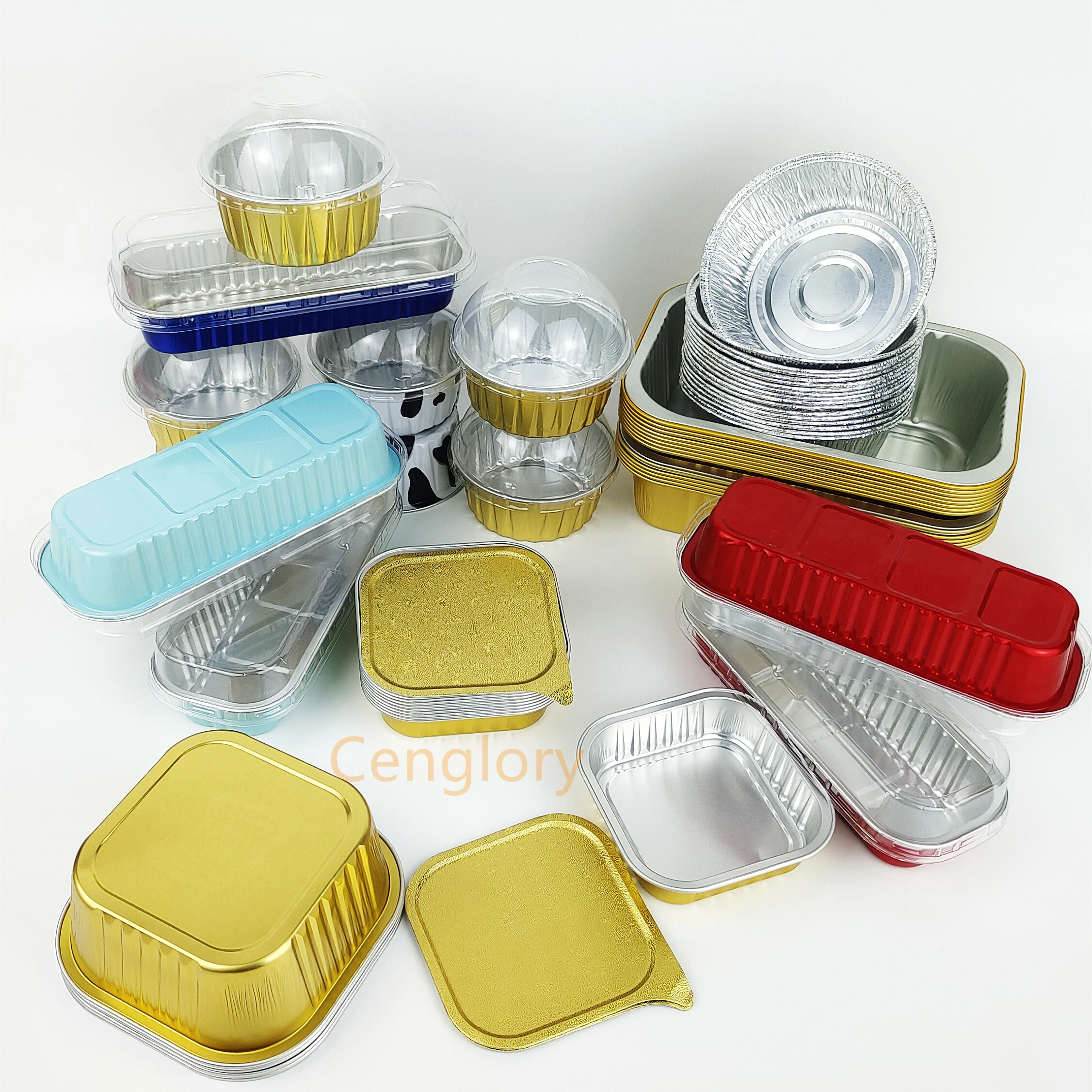 cake baking tins dessert aluminum foil pan