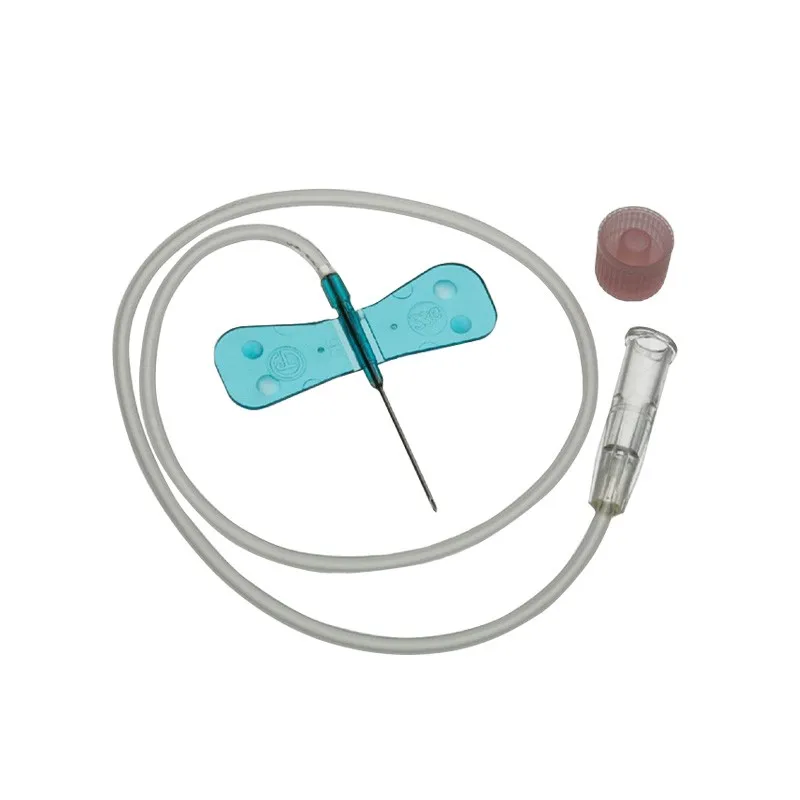 Disposable Wings Butterfly Needle Types Of Scalp Vein Infusion Set