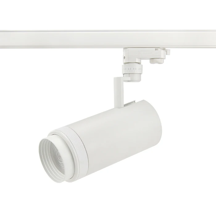 RONSE New Design Multiple LED Track Lights for Home C Track Lighting Adjustable Beam Angle Track Light Power Supply