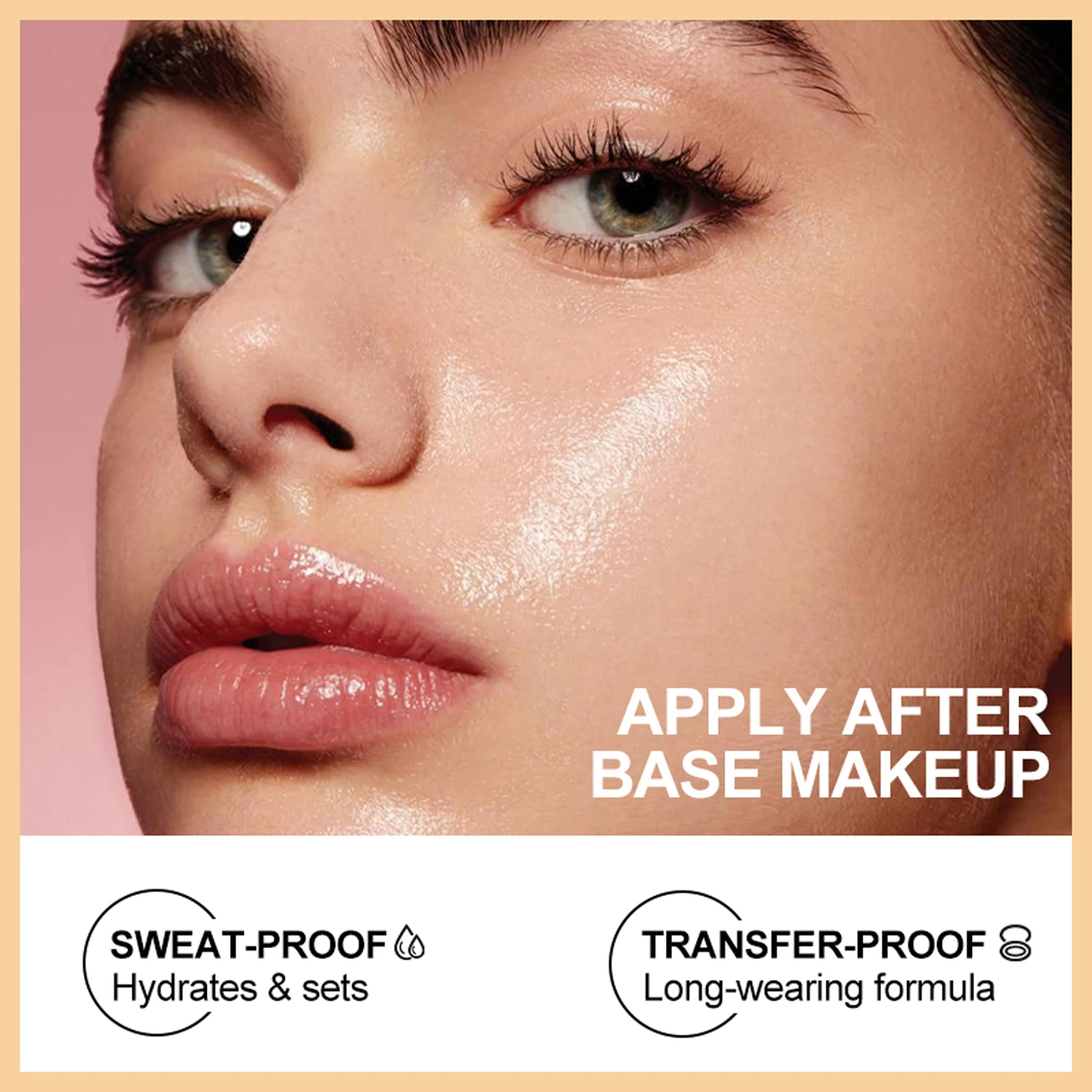 Private Label Oil Control Sweat Proof Fixer Setting Spray Cosmetics Vegan Face Long Lasting Waterproof Makeup Setting Spray