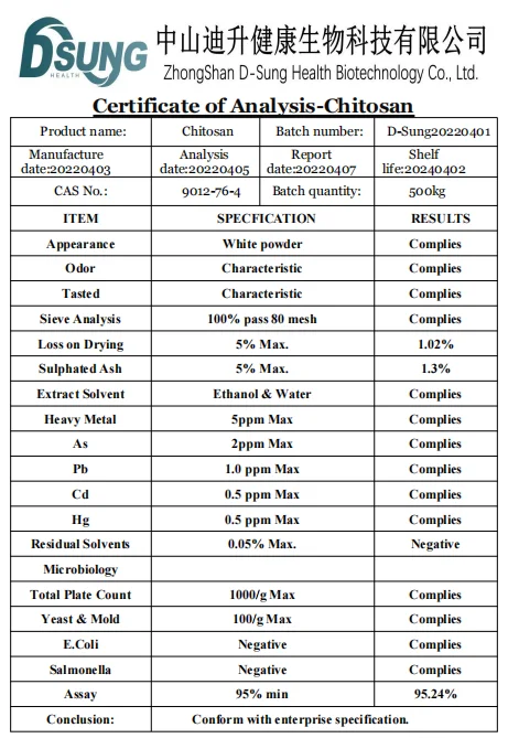 Pure natural chitosan powder chitosan price Chitosan