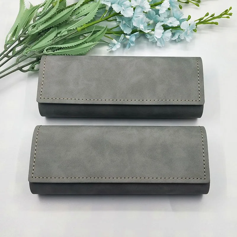 Лидер продаж с фабрики модный футляр индивидуальным логотипом кожаный для солнцезащитных