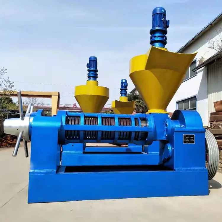 Hot sale screw oil press 200-250kg/h for palm oil cold press screw mill and 4t/h double screw palm oil press machine plant