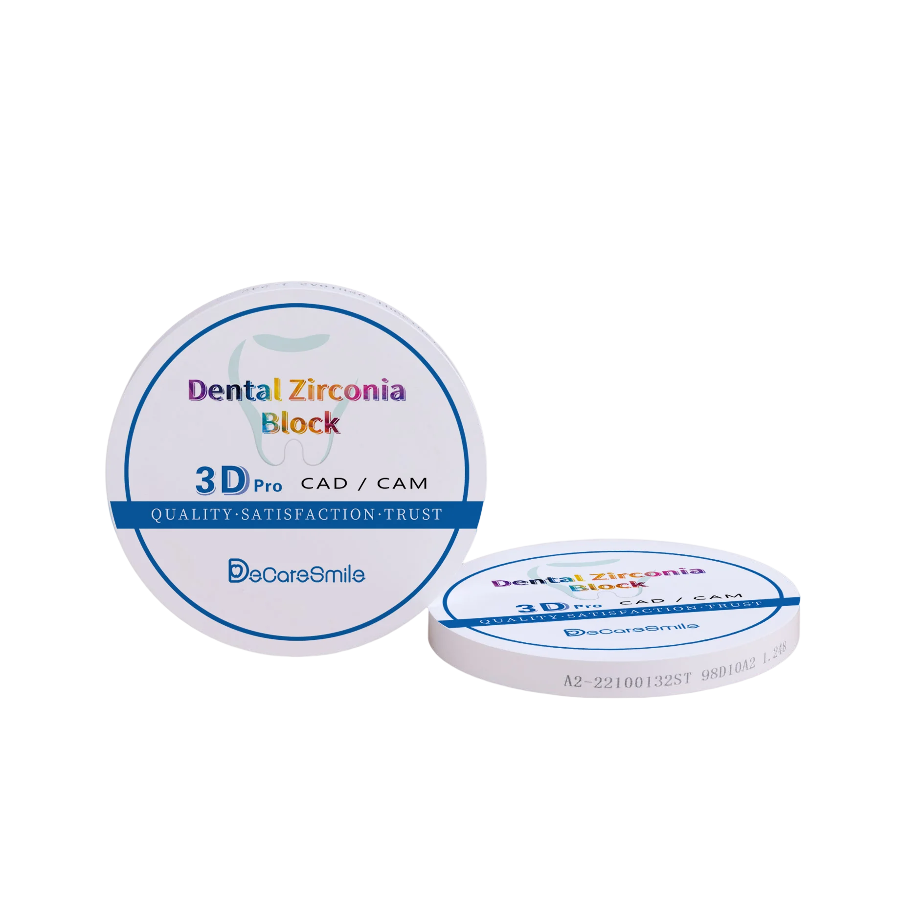 CE CAD Dental Zirconium Bridge Blank White Ceramic Electricity zirconia block