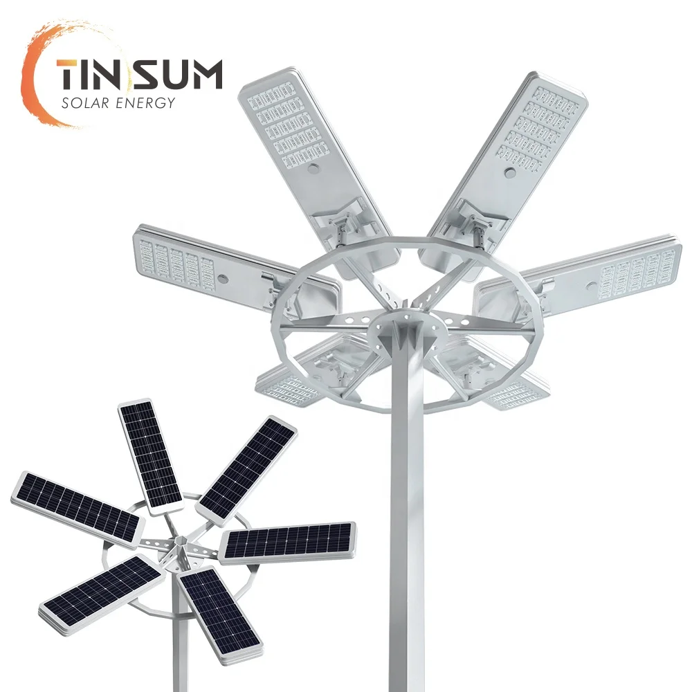 BOYI Ip66 Outdoor Waterproof Road Streetlight Smd 300w 400w 500w  Integrated All in One Led Solar Street Light