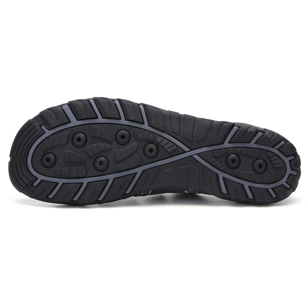 
Barefoot Black Beach Aqua Water Shoes with Shoe Laces 