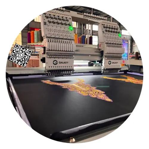 1202 12 needles two head  brother sewing Machine Embroidery machine computerized on flat,hats,garments ,shoes,bag,ABAYA,INDIAN ,