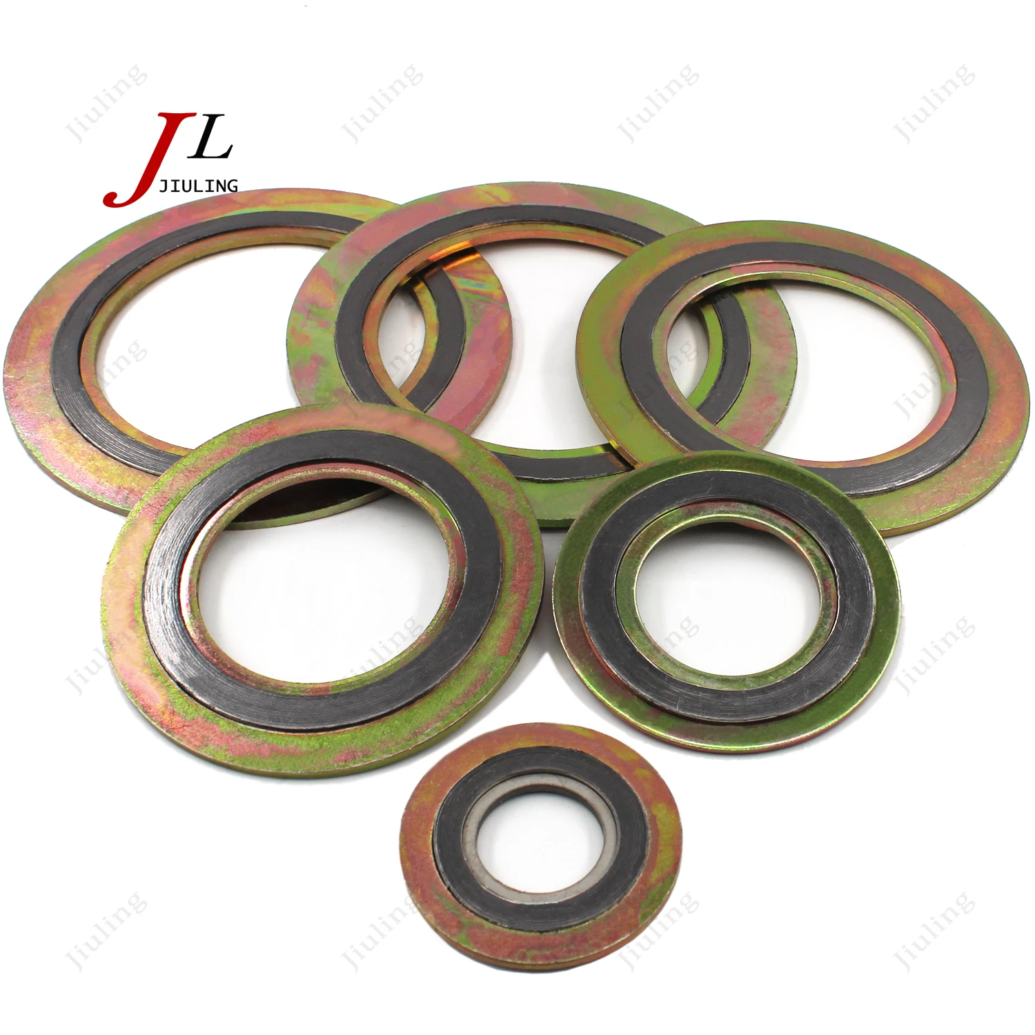 Factory price Metal Wound Gasket Graphite Gasket Flange Valve High Temperature And High Pressure Seal Dn25 50 100