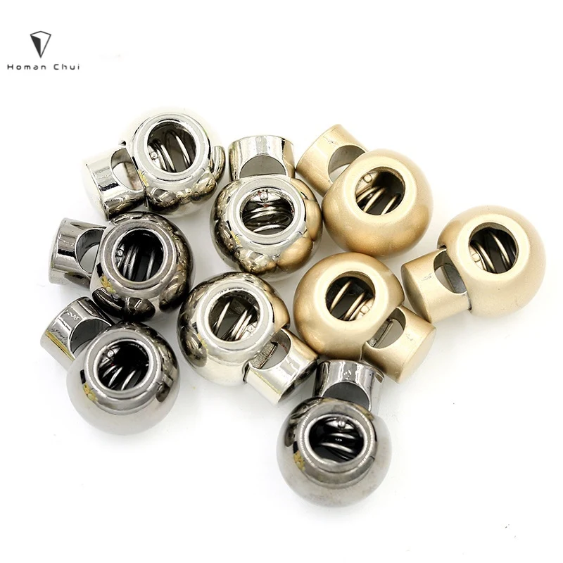factory price Clothing rope end custom cord spring toggle stoppers for clothing