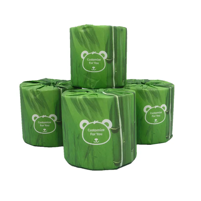 Water Soluble Toilet Paper Soft And Hygienic 3 Ply Bathroom Tissue Bamboo Toilet Paper Roll
