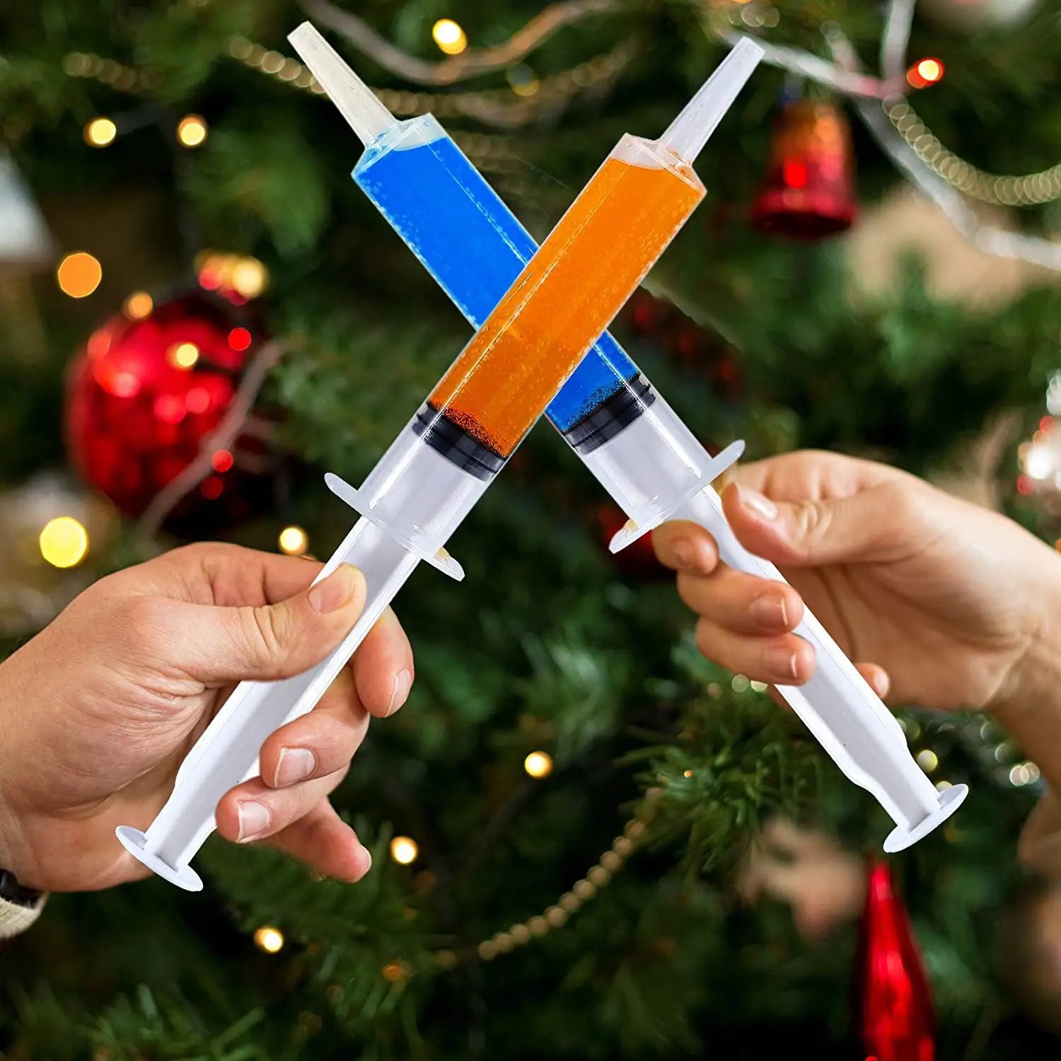 Medium 1.5 oz  Party Jello Shot Syringes With rubber