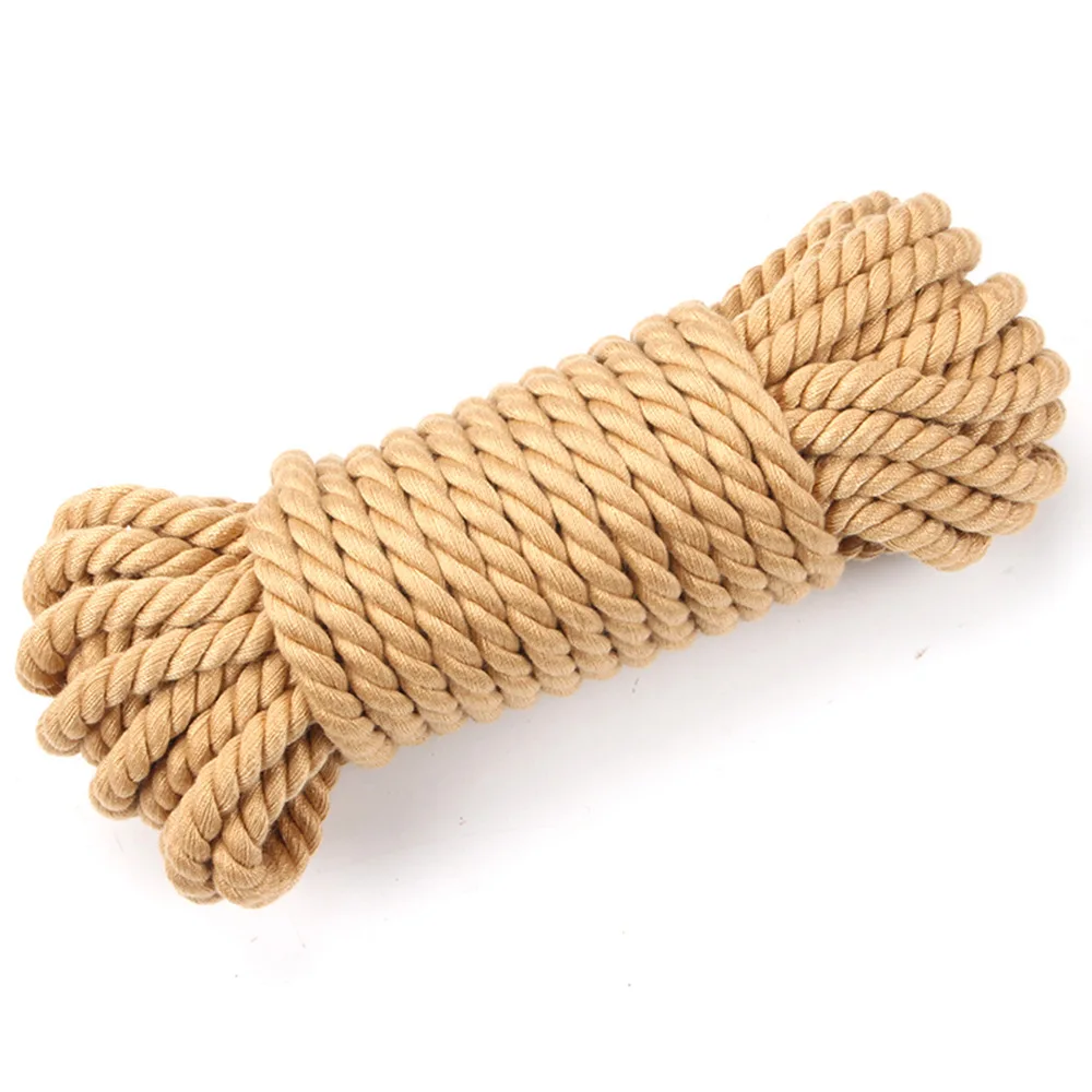 Nylon Rope Soft Comfortable Natural Hemp Ropes Role Play Slave Training SM Games Rope For Bondage
