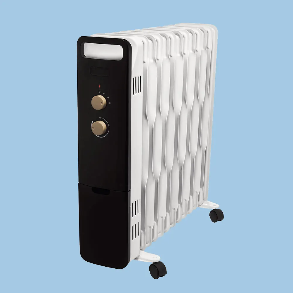 Freestanding 13fins 2500w Adjustable thermostat oil Filled Radiator