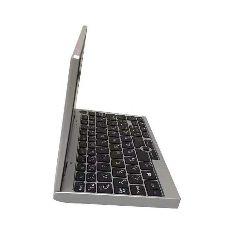 7 inch pocket notebook YOGA 360 degree rotation 2 in 1 metal narrow border keyboard mini tablet pc