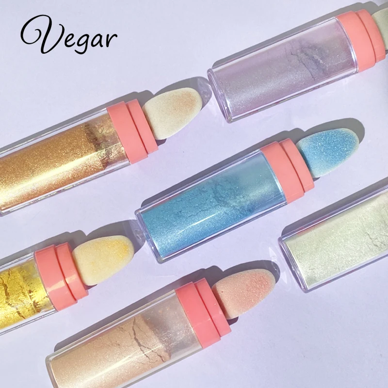 Highlighter Powder Stick Makeup Body Shine High Gloss Blush Contour Powder Makeup Sparkle Patting Powder