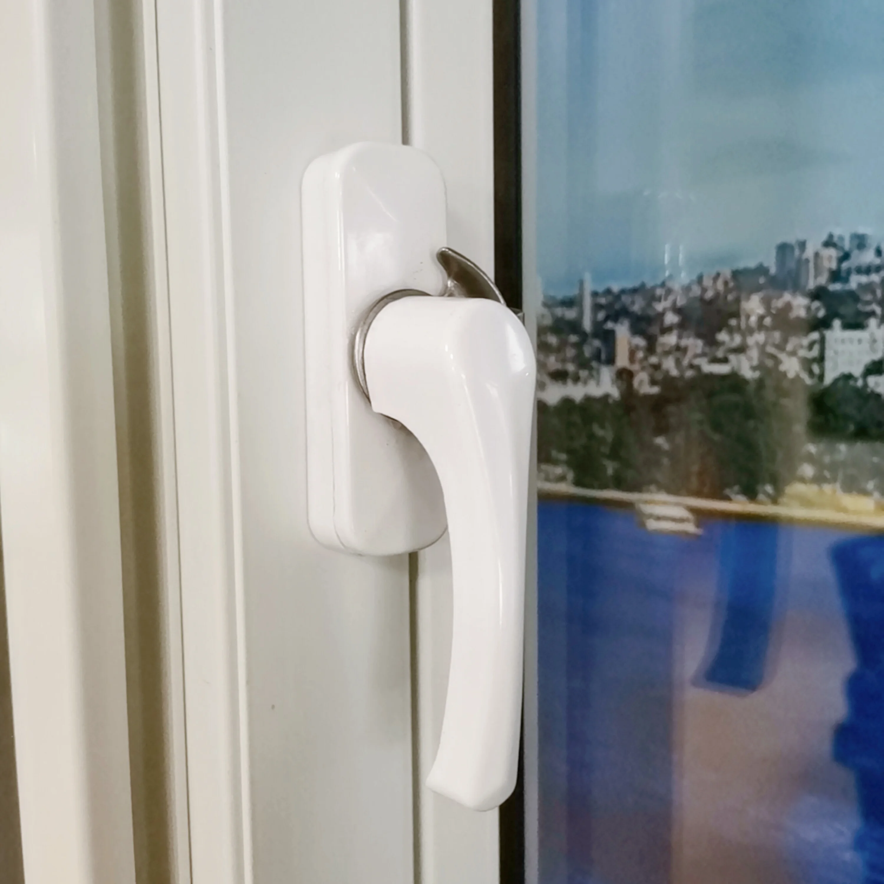 WEIKA  American Reflective Glass UPVC Sliding Window and Door for Enhanced Security Simple  Design