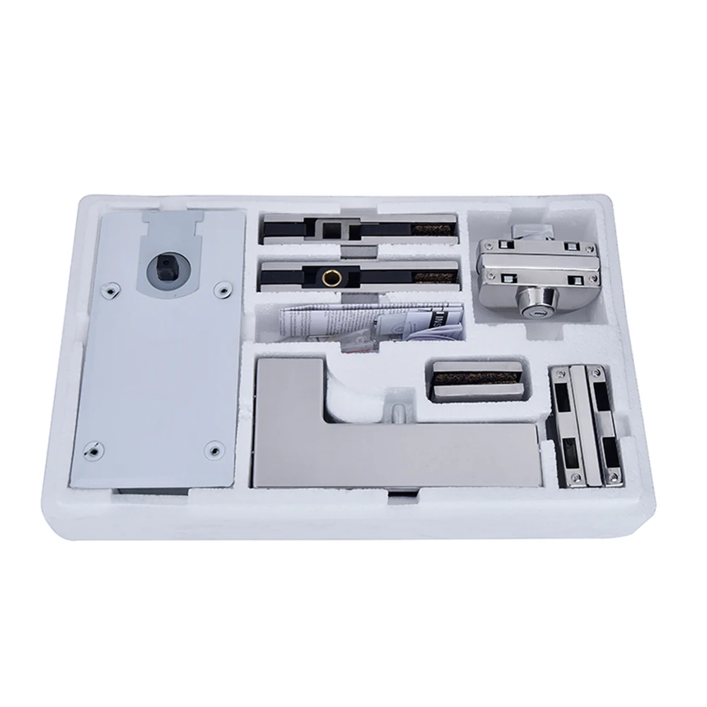 Combination Sale Fitting For Glass Door Handle Concealed Hydraulic Automatic Floor Spring