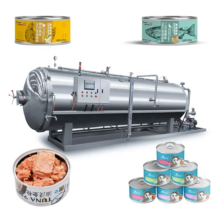 Steam sterilizer autoclave retort equipment food retort sterilizer