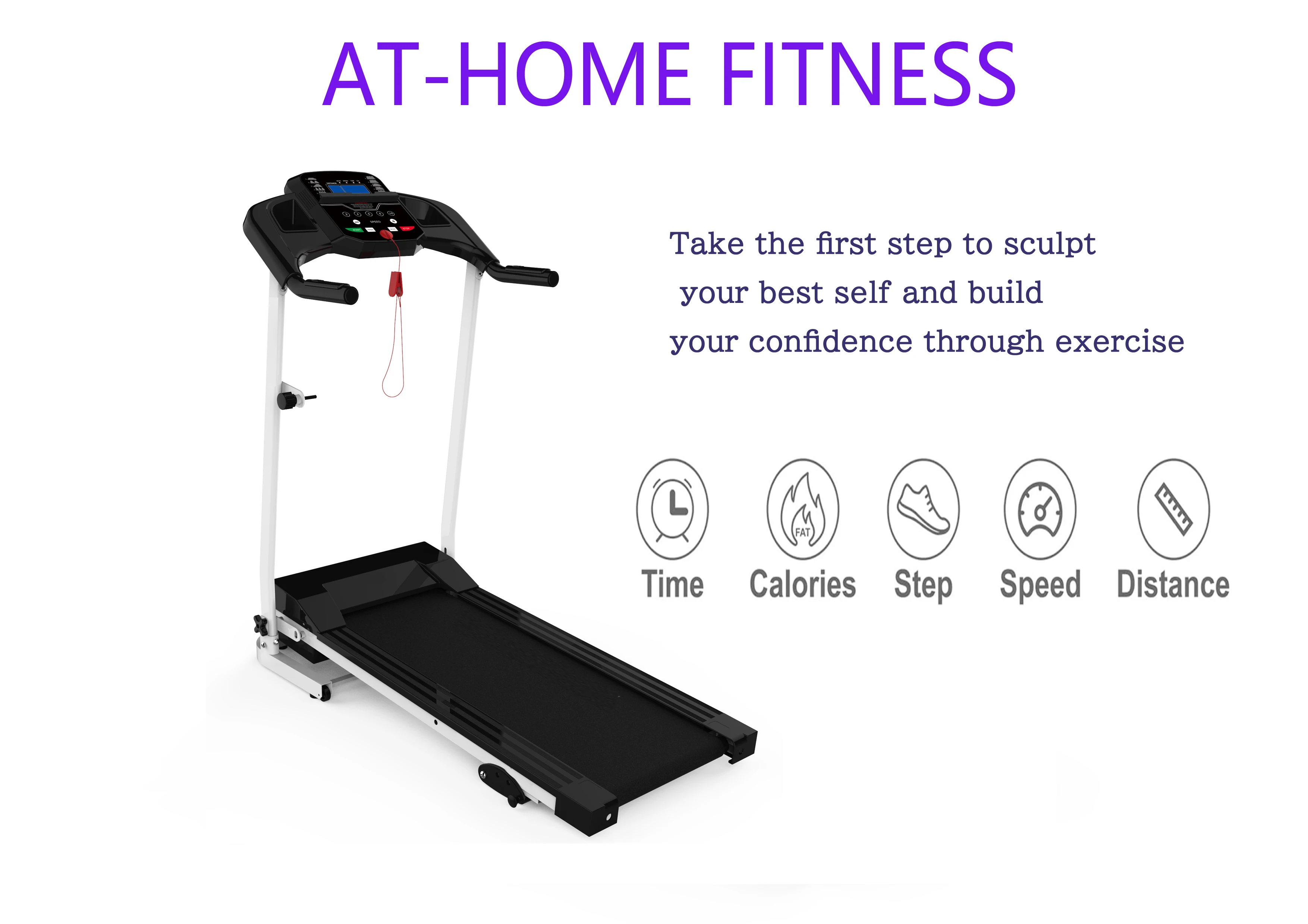 Multi-Functional Walking Running Machine Gym Fitness Equipment New Mini OEM Home Treadmill