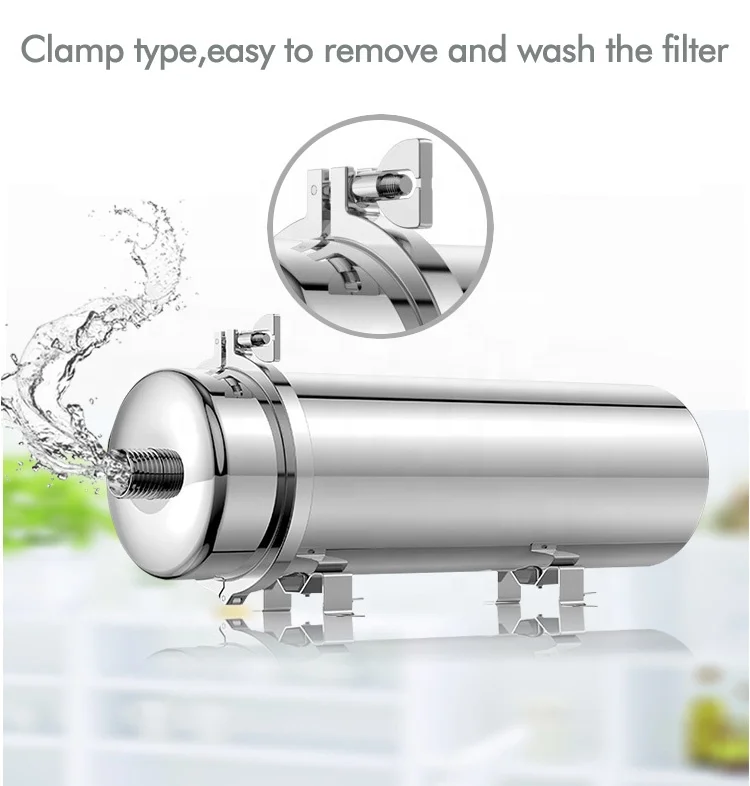 Hot sales Outdoor Ultrafiltration Water Purifier Stainless steel housing UF PVDF membrane Water Treatment Water Filter