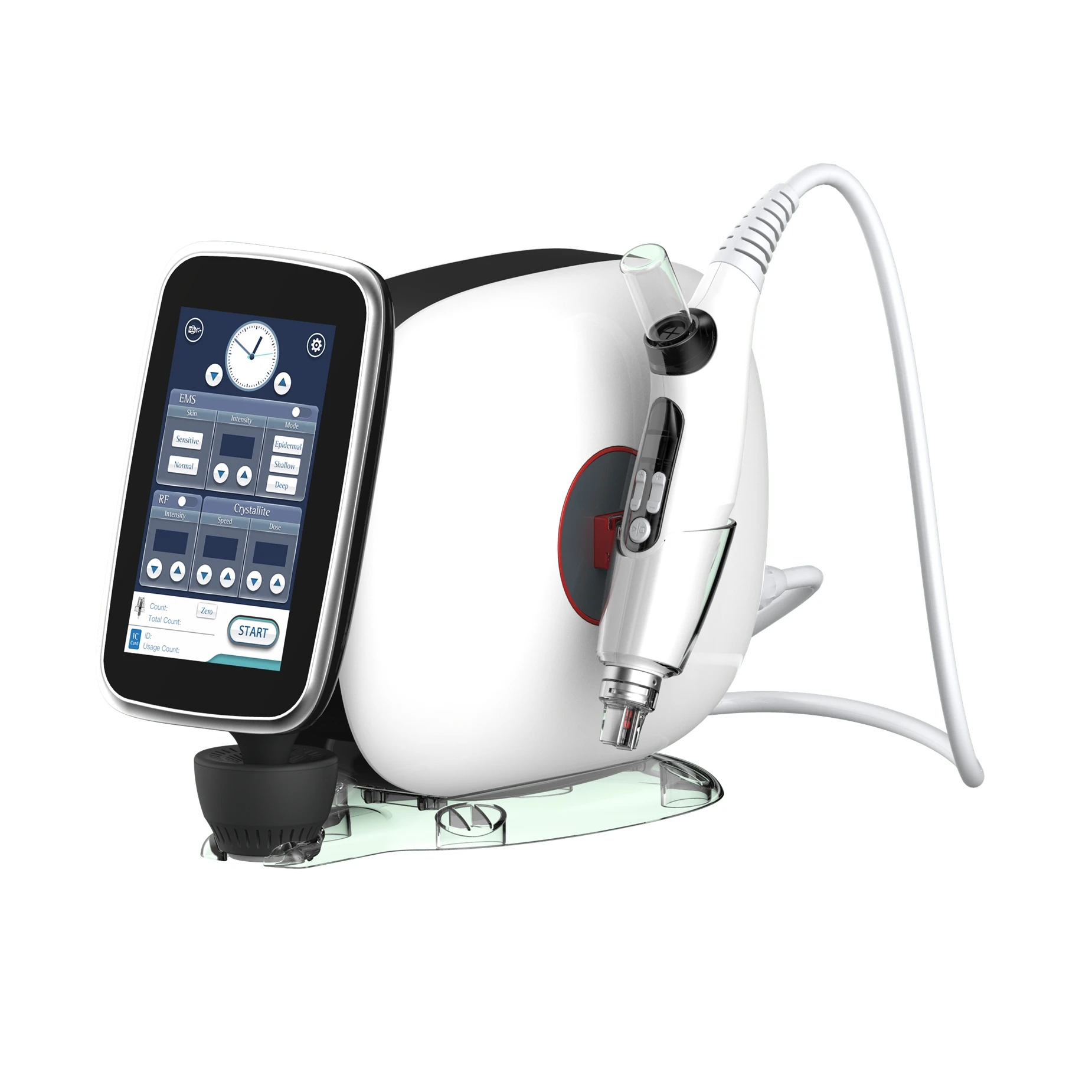 Wholesale price Radio Frequency Wrinkle Remover mesotherapy gun Microneedle RF beauty equipment