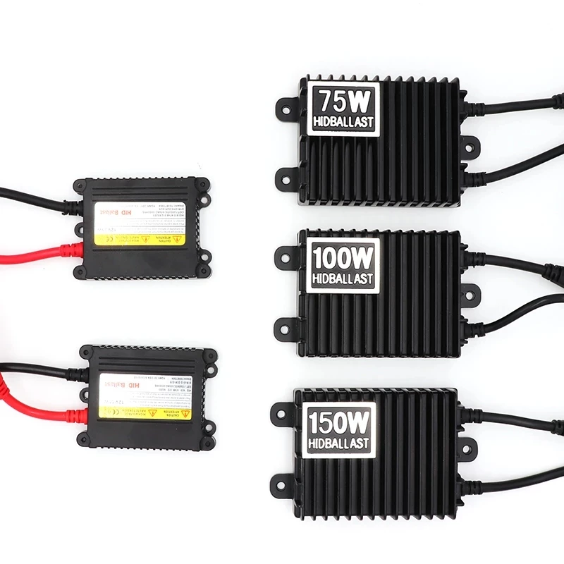 H1 H3 H4 H11 9006 150 Вт 100 балласт HID ксеноновый Комплект 4300K 6000K 8000K 12 В балласта для автомобильных